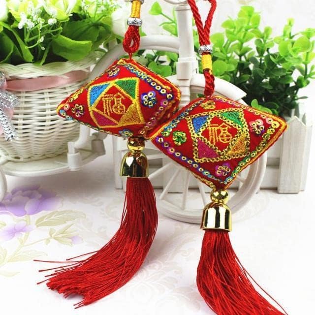 Dragon Boat Festival Perfume Bag with Sequins and Pendant