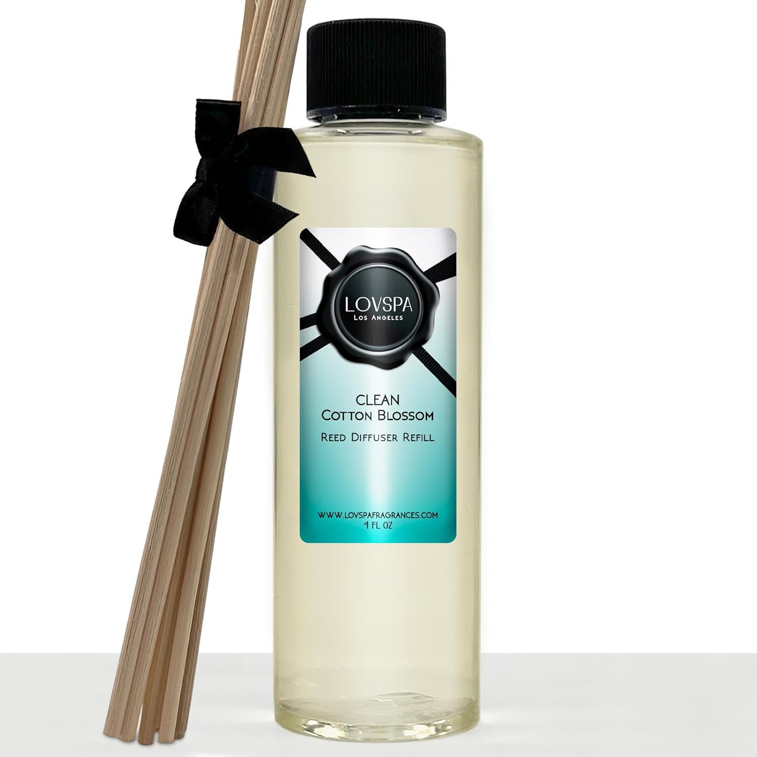 LOVSPA Cotton Blossom Reed Diffuser Oil Refill with Sticks