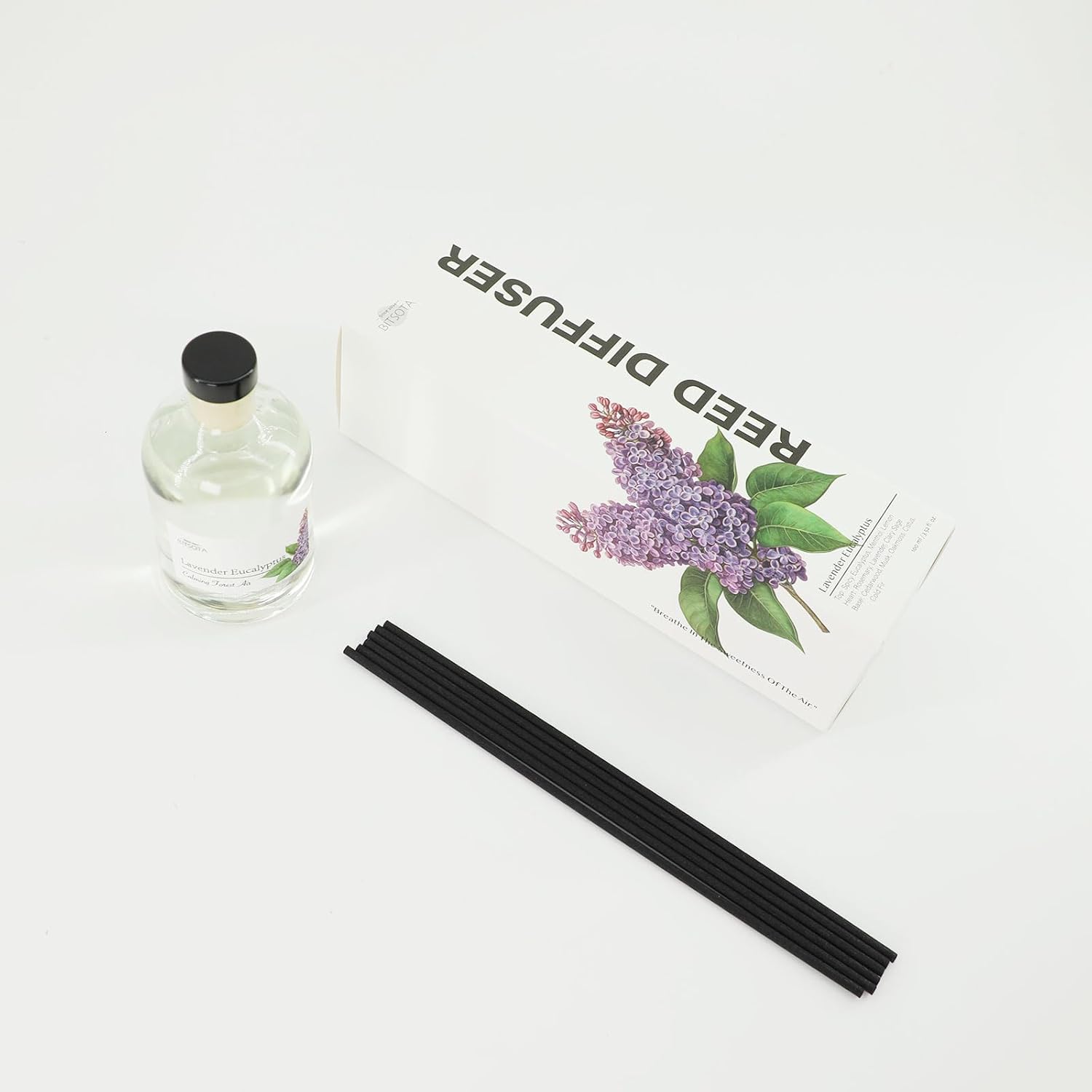 BITSOTA Reed Diffuser Set with 6 Scents