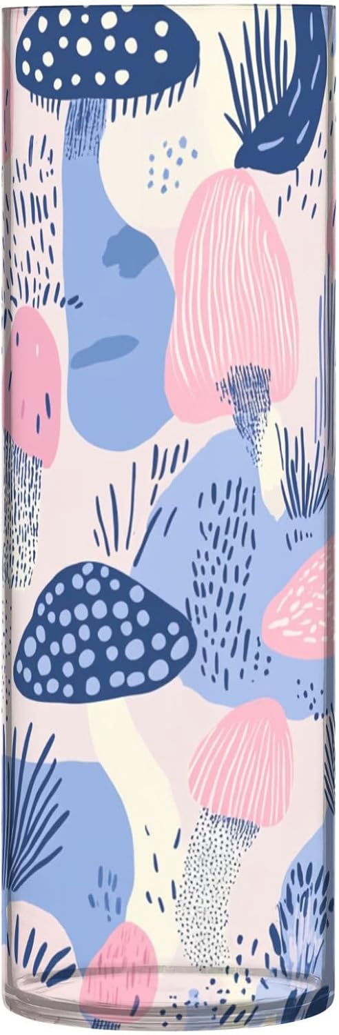 Pastel Mushroom Floating Candle Holder 118 x 39 Inch Decorative Vase