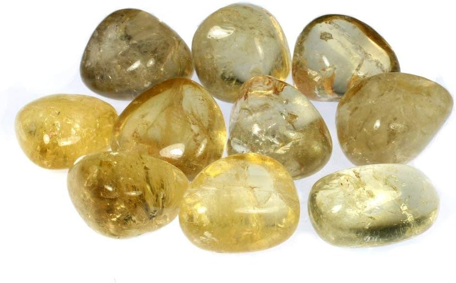 Citrine Tumble Stones 20-25mm Pack of 5