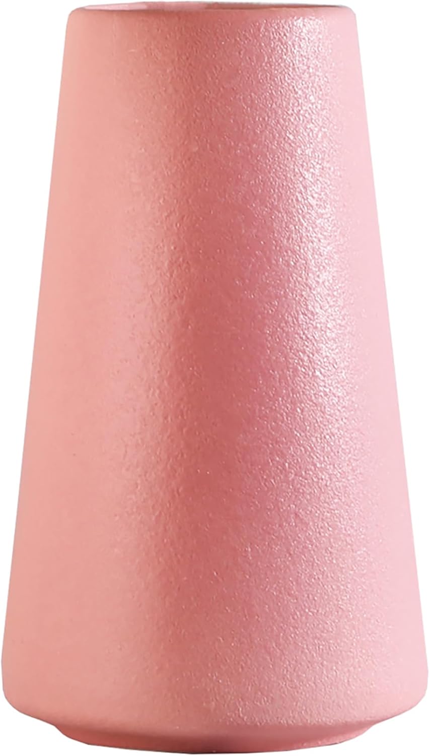 HUPADOBIL Small Pink Ceramic Vase Modern Decor