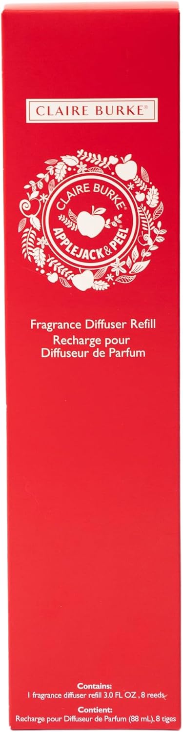 Claire Burke Reed Diffuser Refill Kit Apple Jack and Peel