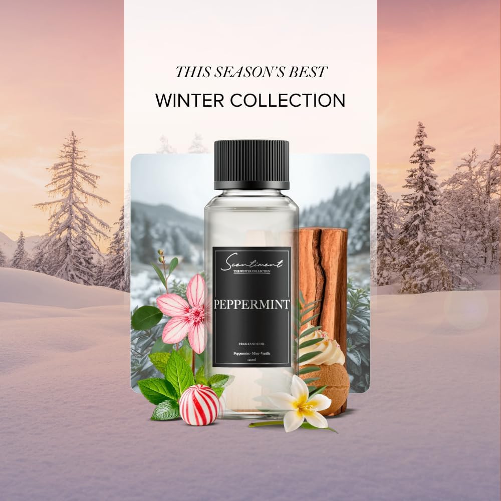 Peppermint Winter Diffuser Oil 20ml