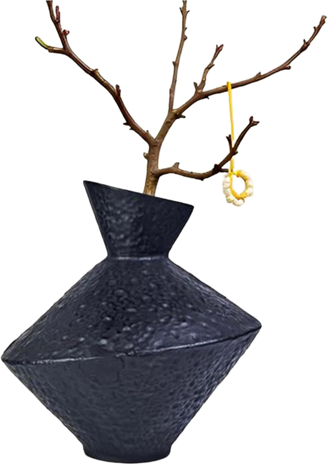 Cast Iron Decorative Vase 886 H Black