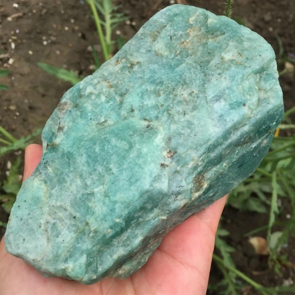 Natural Crystal Amazonite Stone Decorative Healing Specimen 900-1000g
