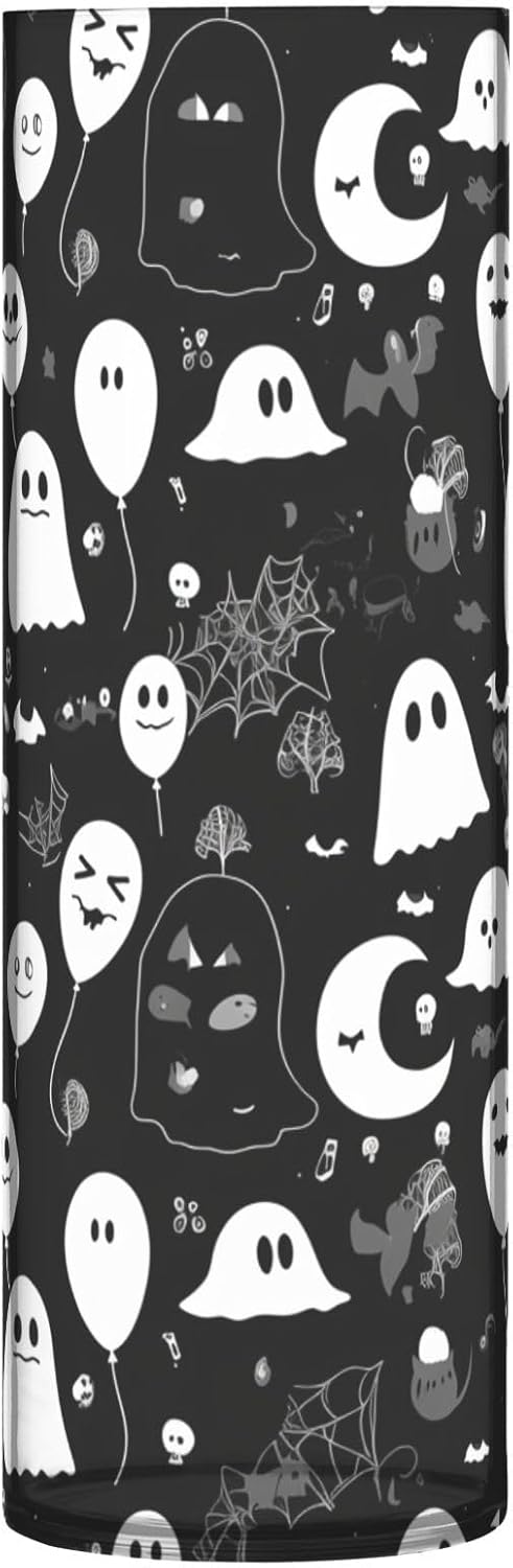 Black and White Cartoon Halloween Balloon Hurricane Vase Decor