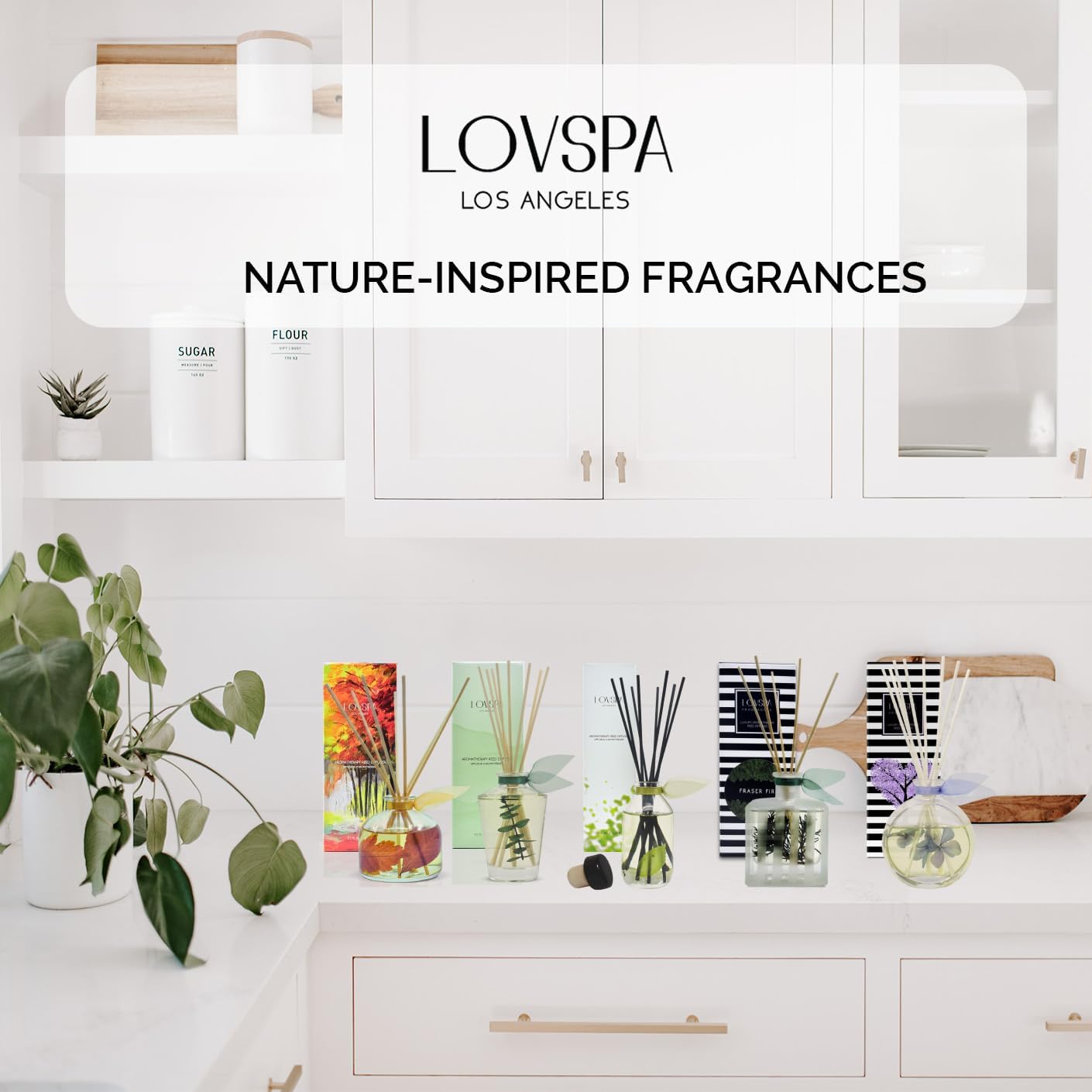 LOVSPA Tahitian Vanilla Reed Diffuser Refill Oil 4 oz