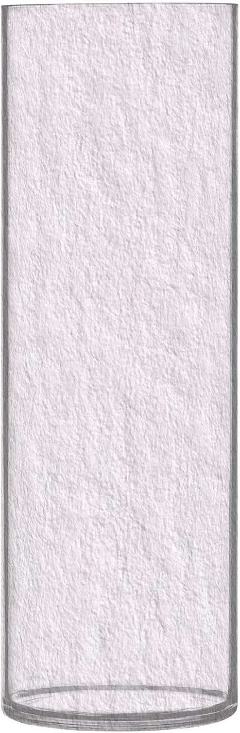 Gray Plastic Flower Vase 118 x 39 Inch Modern Decor