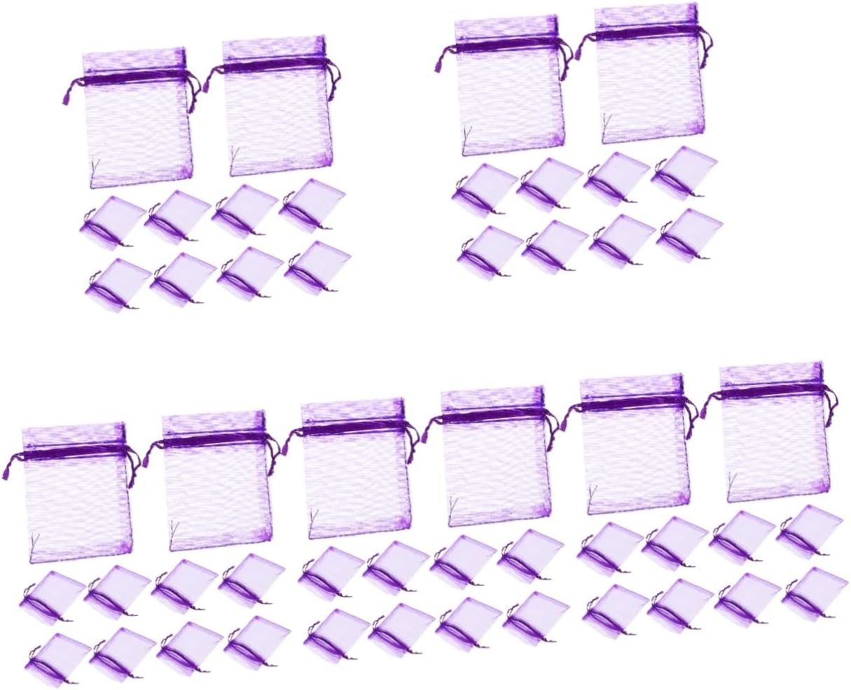 STOBAZA 500pcs Lavender Sachet Bags for Home Storage and Gifting