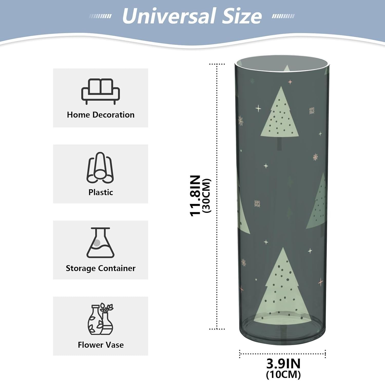 Green Christmas Tree Abstract Candle Holder for Wedding Centerpieces