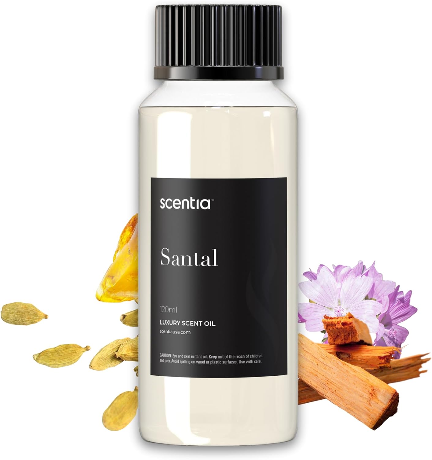 Santal Diffuser Oil 120ml Luxury Aromatherapy Fragrance