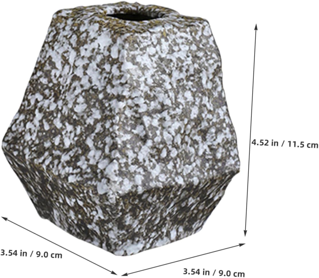 Modern Ceramic Flower Vase with Irregular Design