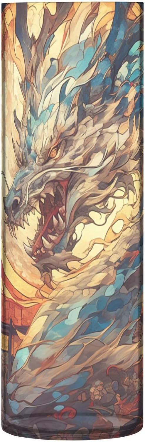 Cool Japanese Anime Dragon Flower Vase 118 x 39 Inch