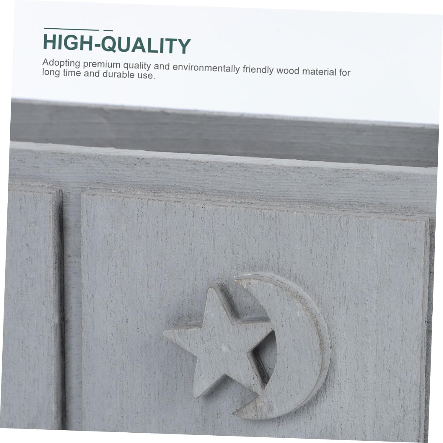 Chic Wooden Flower Pot for Dried Flowers Wall Hanging Decor