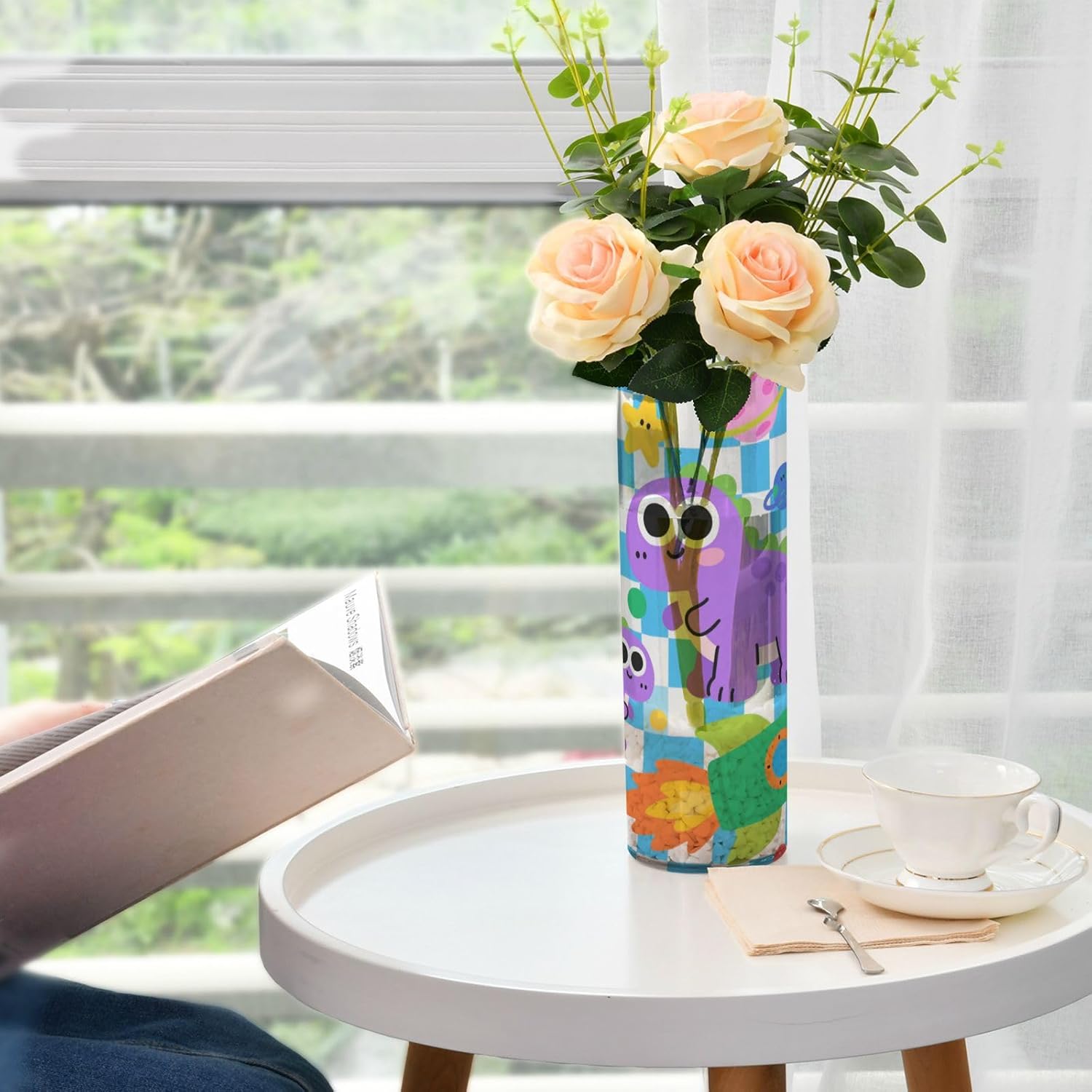 Cute Cartoon Dinosaur Flower Vase 118 x 39 Inch Aesthetic Decor