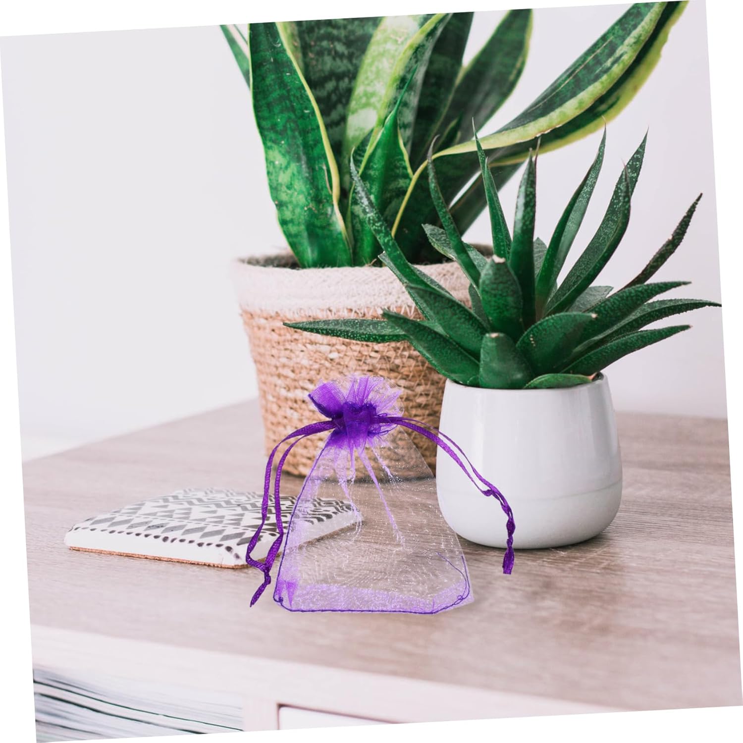 STOBAZA 500pcs Lavender Sachet Bags for Home Storage and Gifting