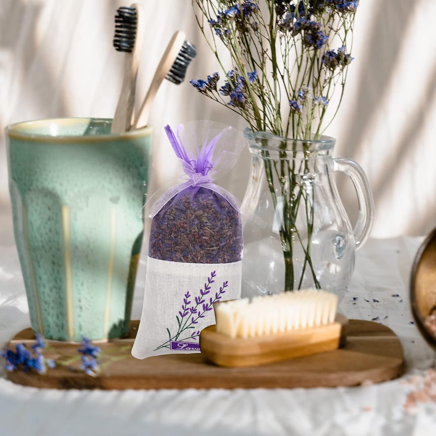 FOMIYES Lavender Sachet Bags 30pcs Empty