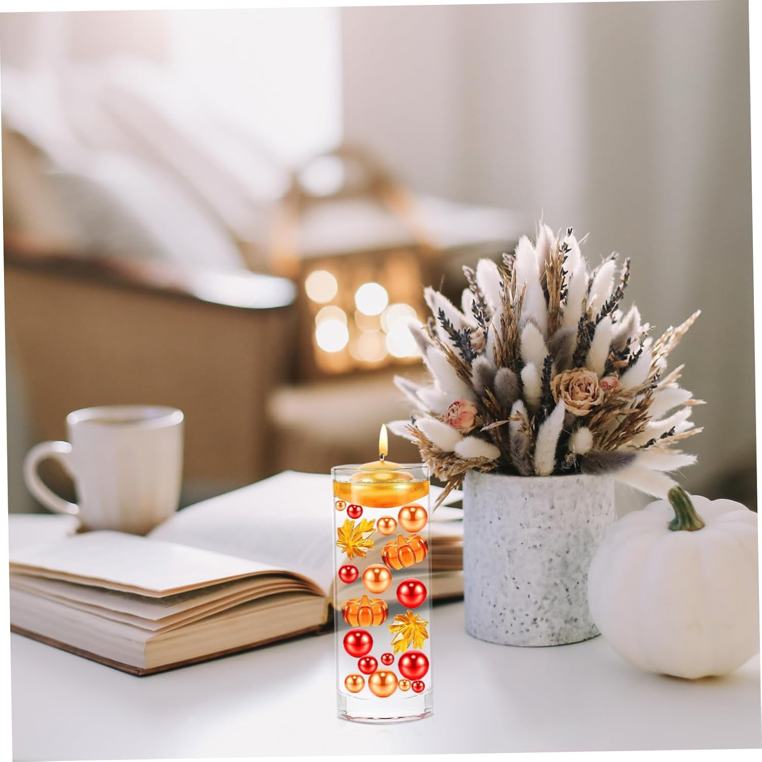 PRETYZOOM Floating Candle Holder Vase for Weddings