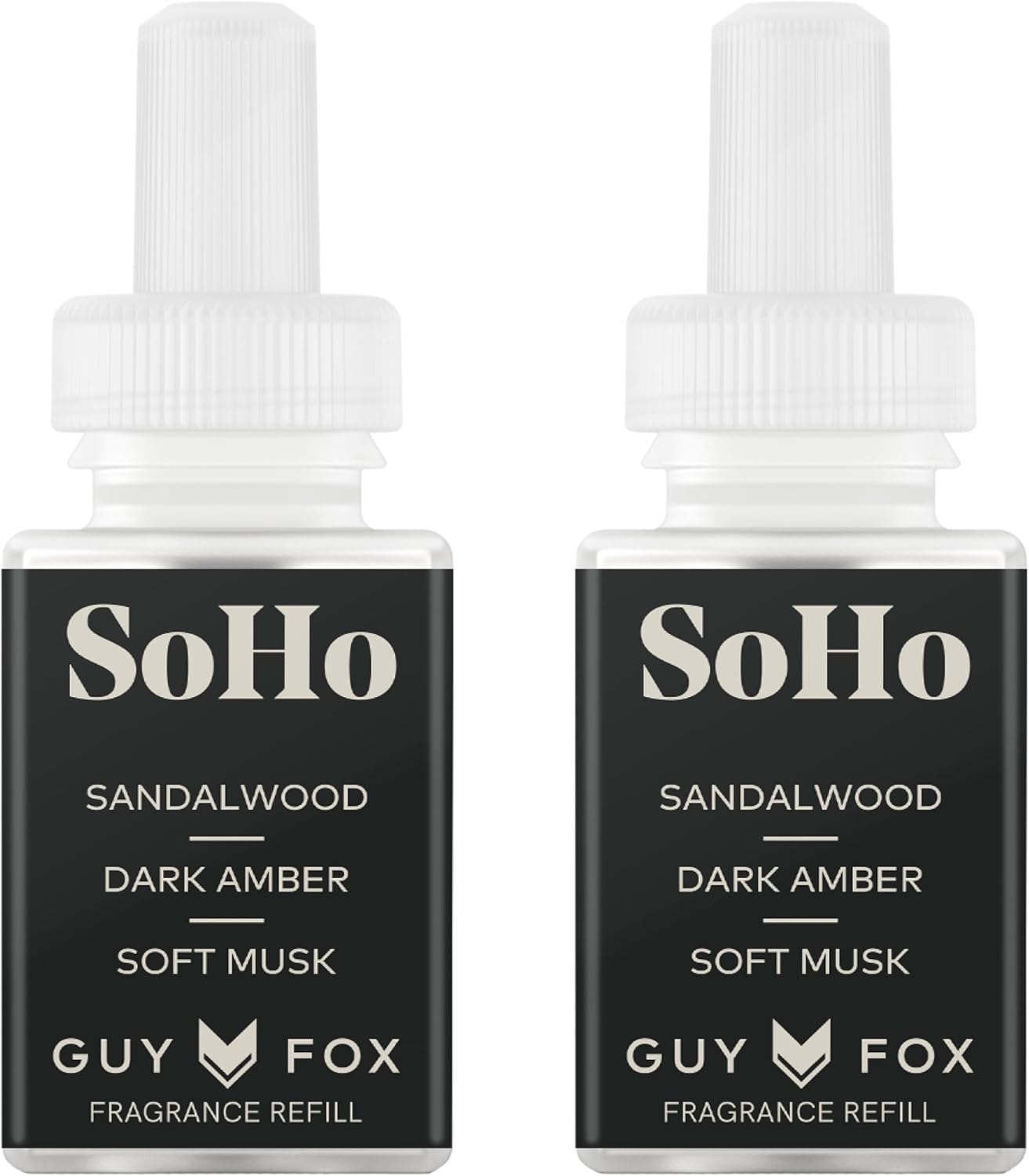 Pura Guy Fox Home Scent Refill - 120 Hour Long Lasting Fragrance - 2 Pack