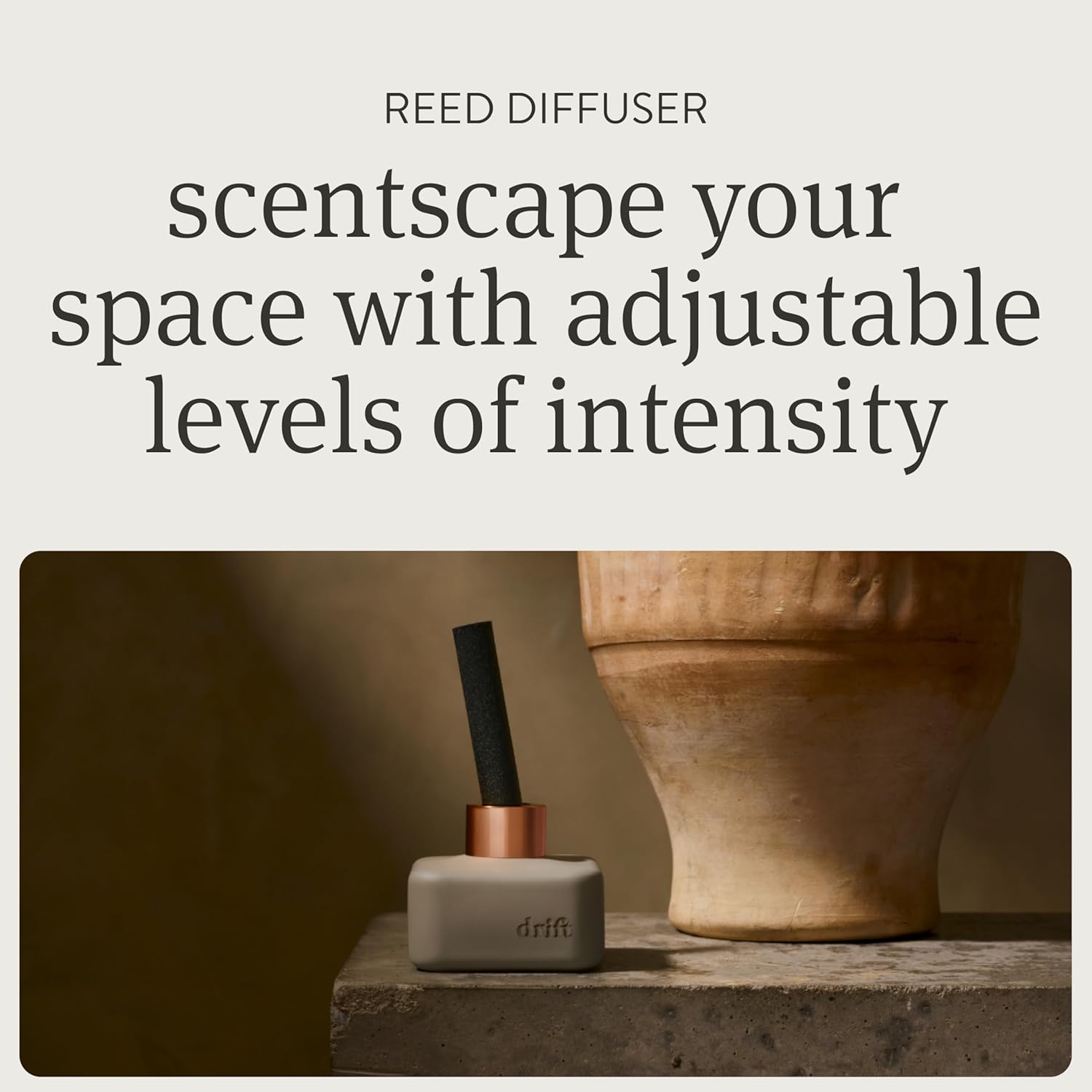 Drift Amber Scented Reed Diffuser 60 Day