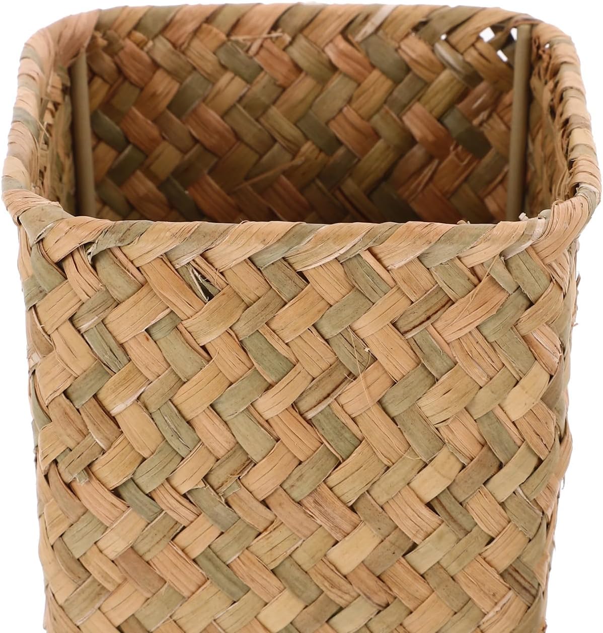 Straw Woven Flower Vase for Home Decor and Photo Props