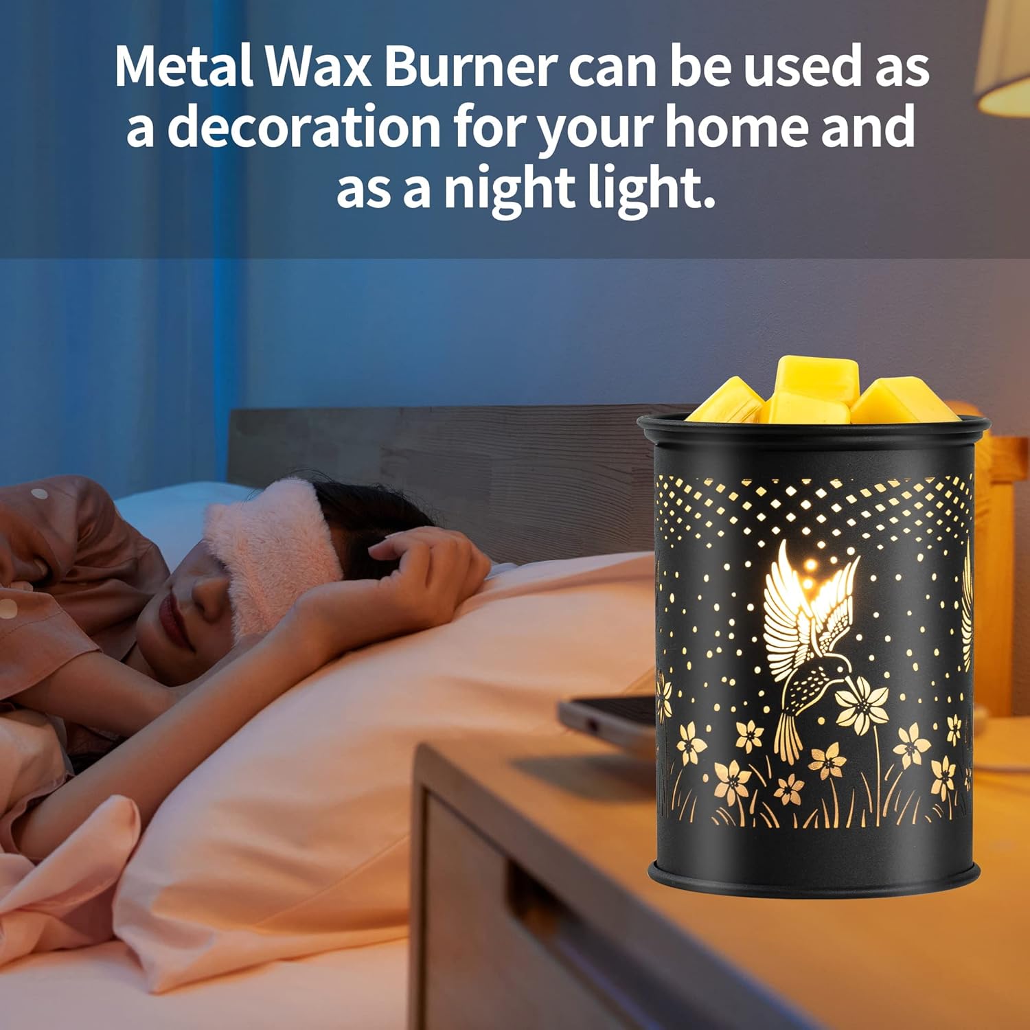 Mocosa Wax Melt Warmer Hummingbird Design