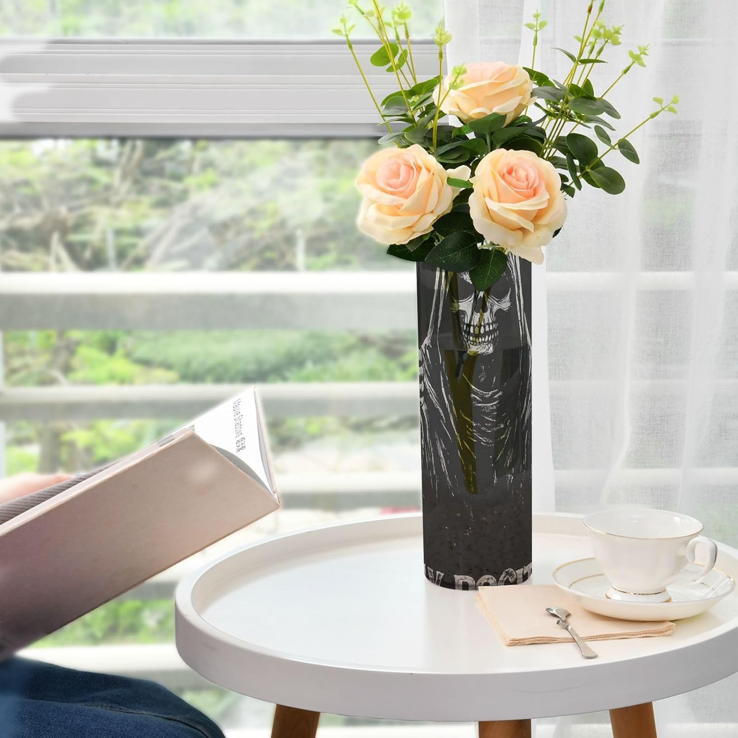 Death God Skull Plastic Vase Decorative 118 x 39 Inch
