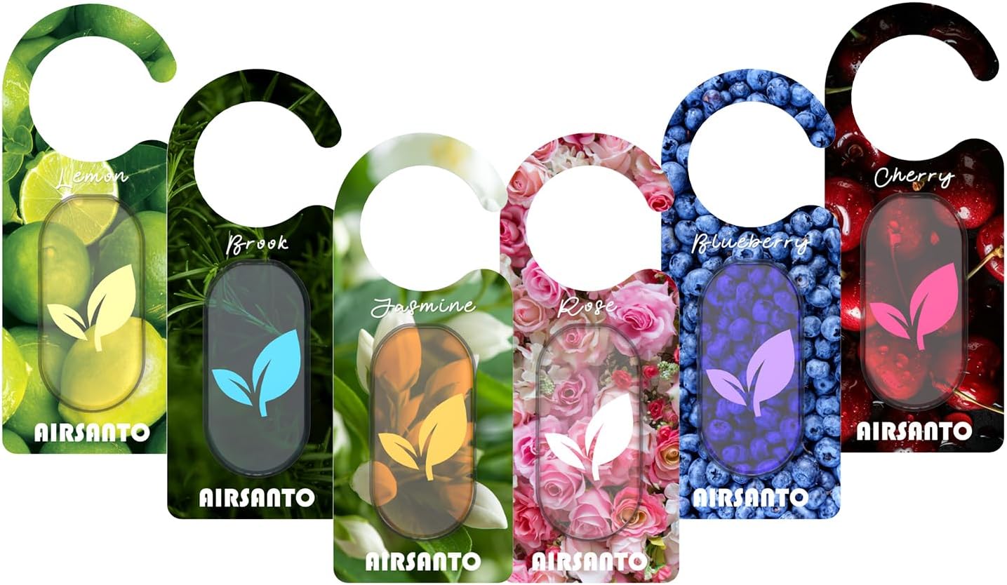 Airsanto Scented Sachets 6 Pack Mixed Scents