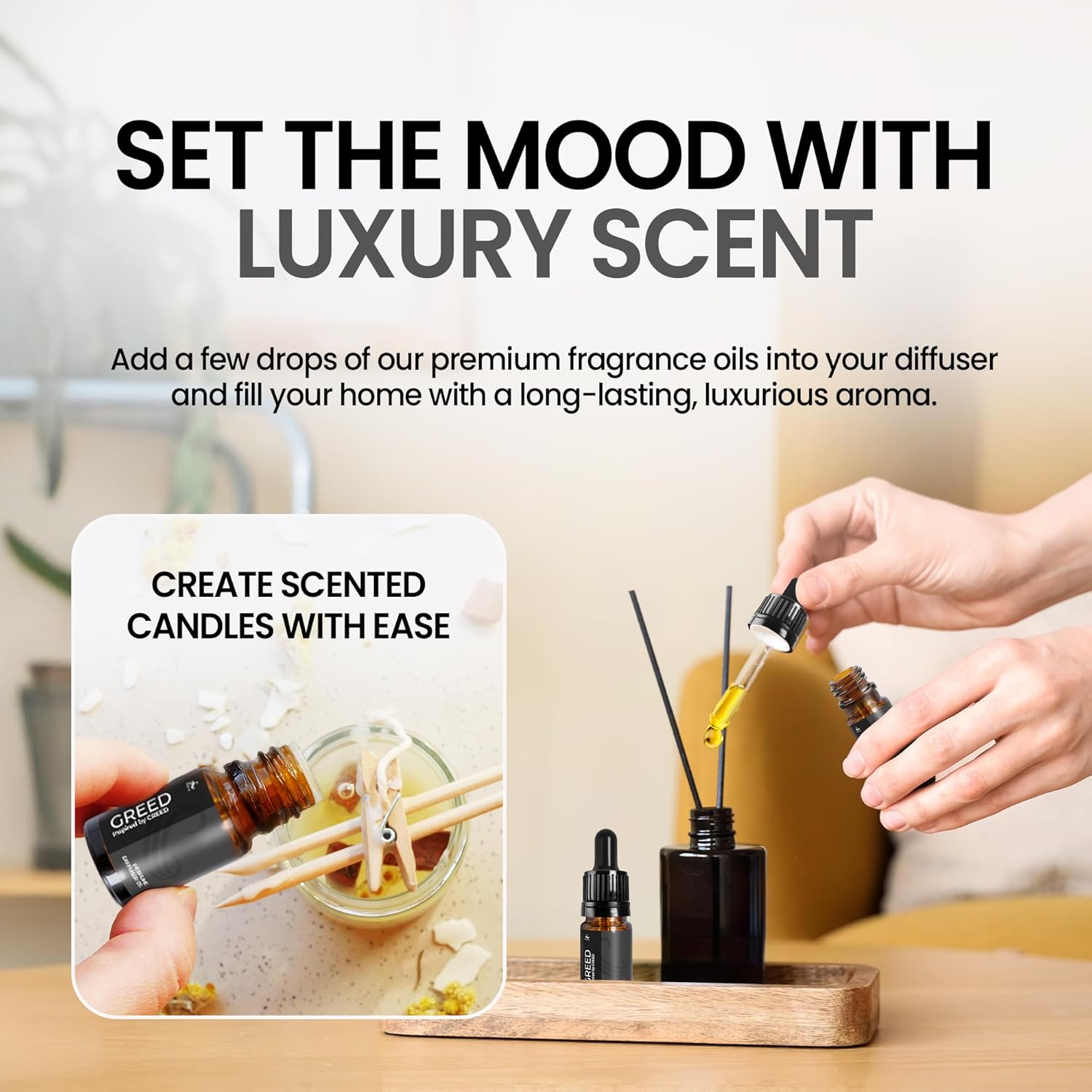 Greed Perfume Inspired Hotel Diffuser 10ml