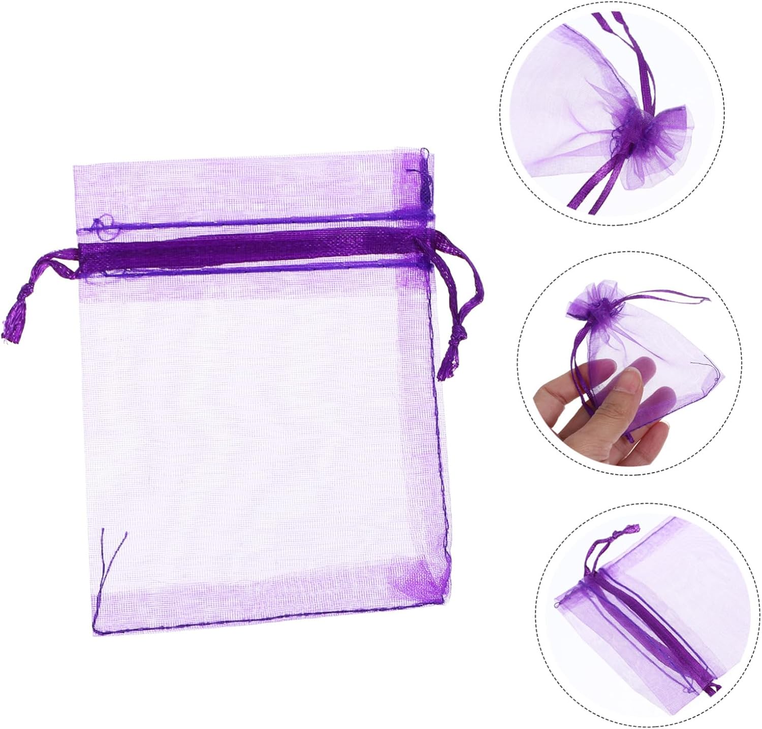 STOBAZA 500pcs Lavender Sachet Bags for Home Storage and Gifting