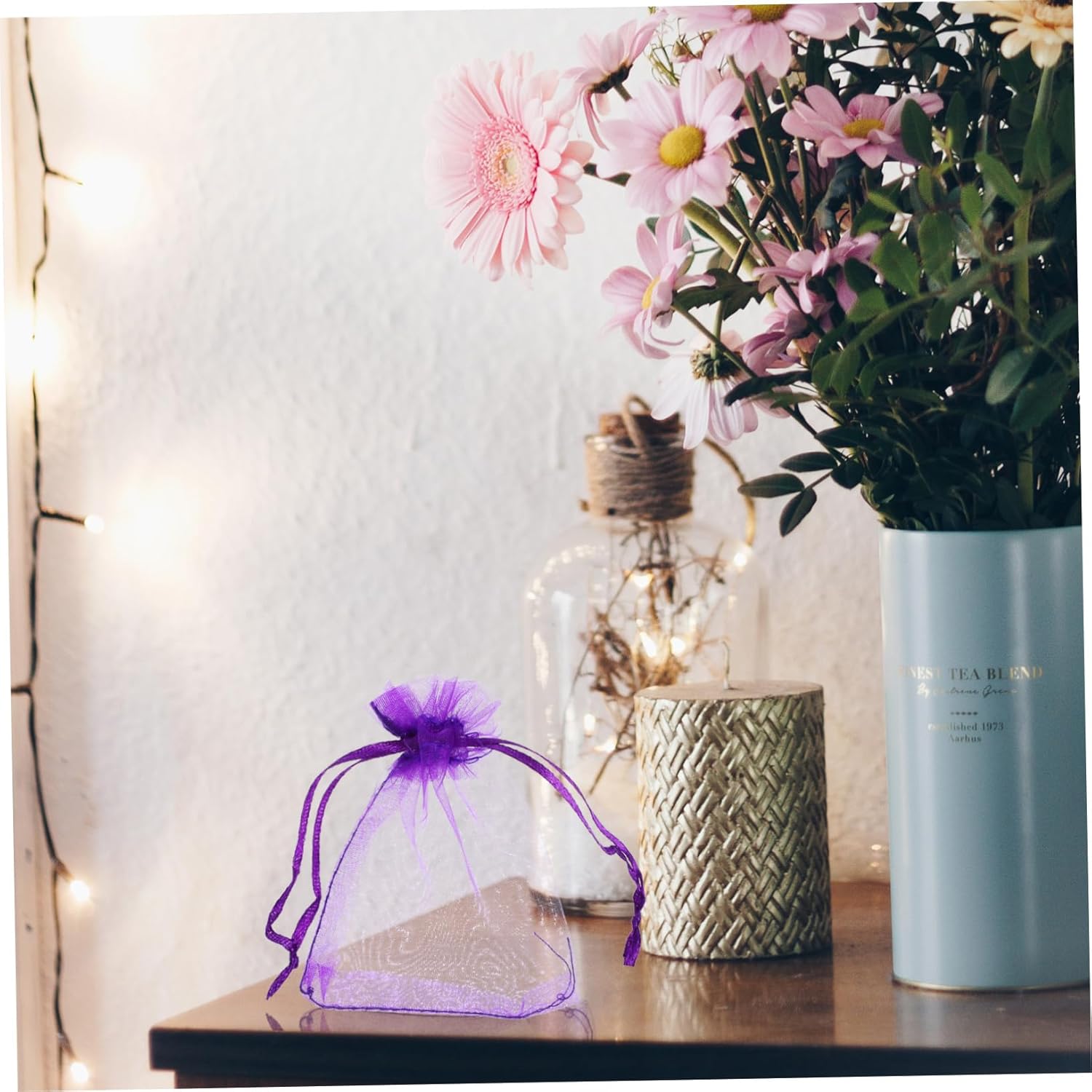 STOBAZA 500pcs Lavender Sachet Bags for Home Storage and Gifting