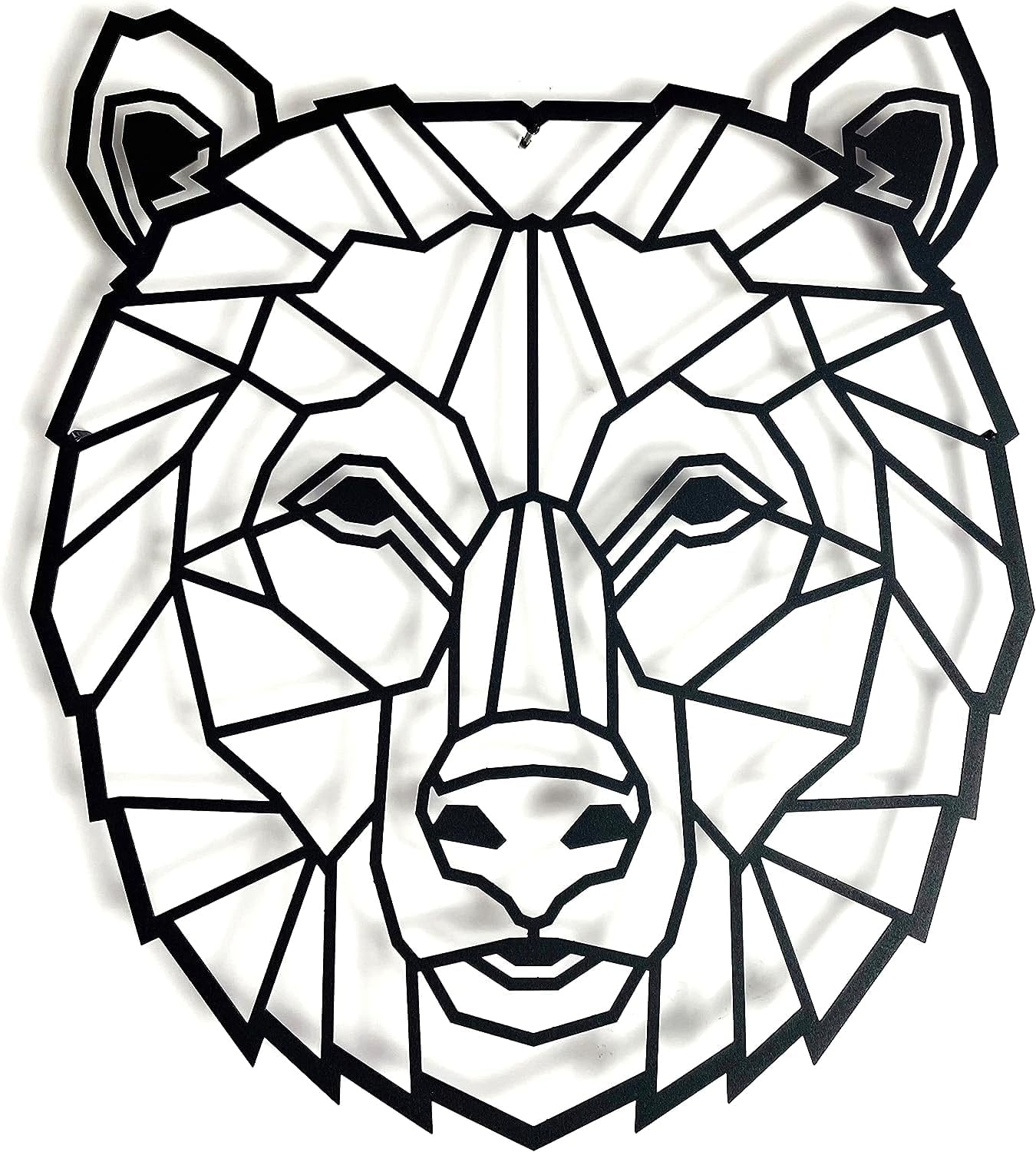 Keluly Floating Wall Sculpture Bear 43x31cm
