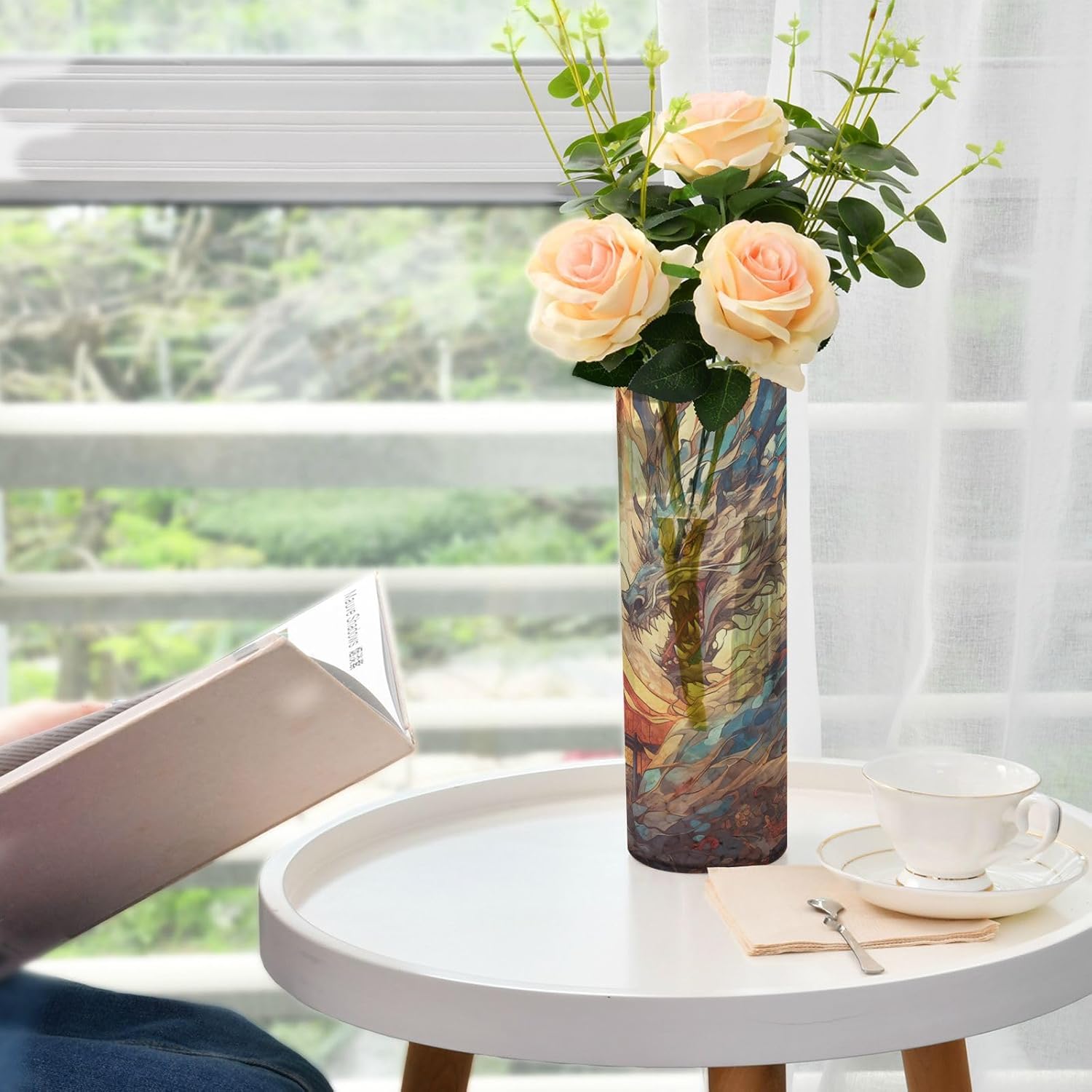 Cool Japanese Anime Dragon Flower Vase 118 x 39 Inch