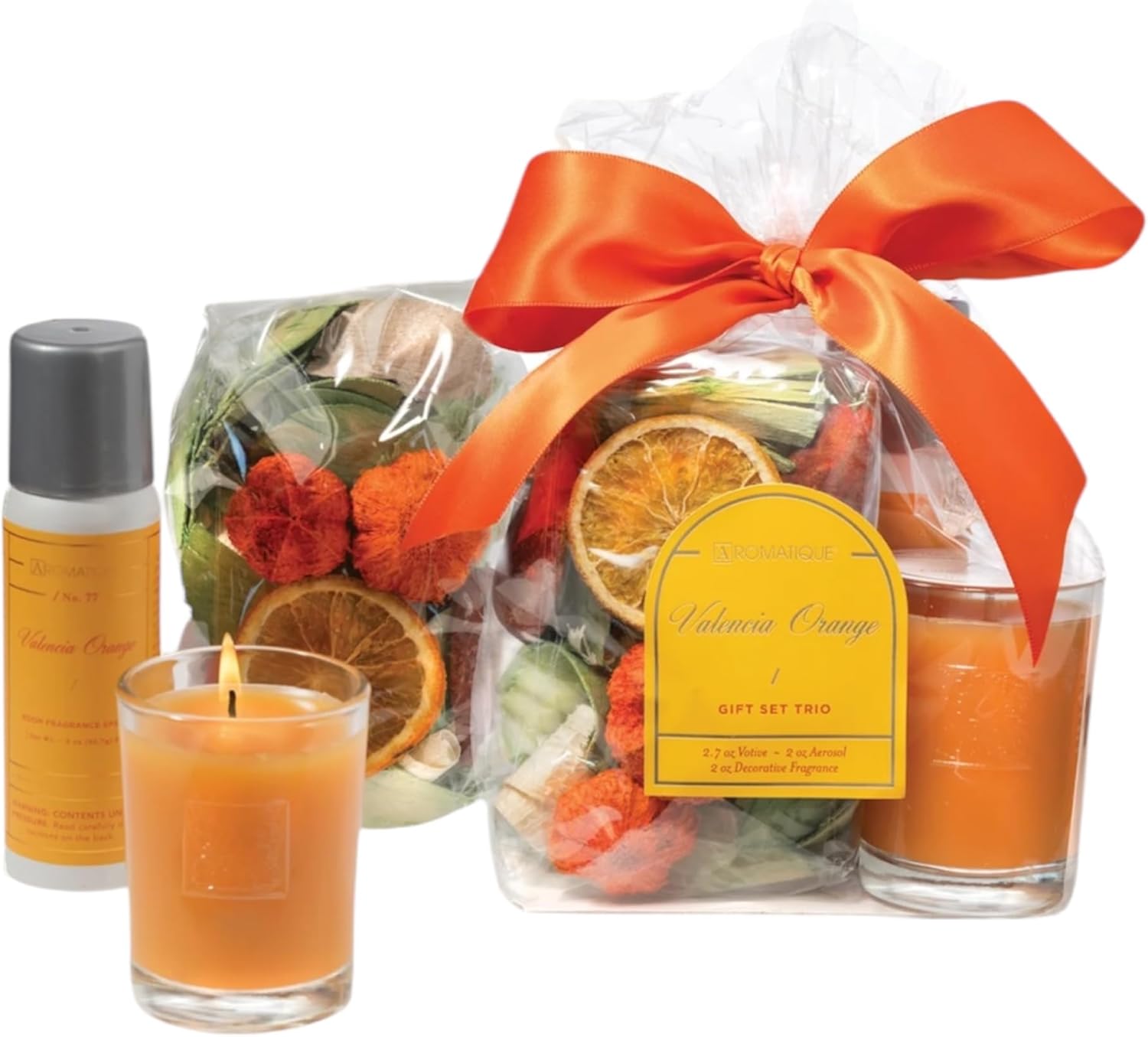 Aromatique Home Fragrance Gift Set - Valencia Orange