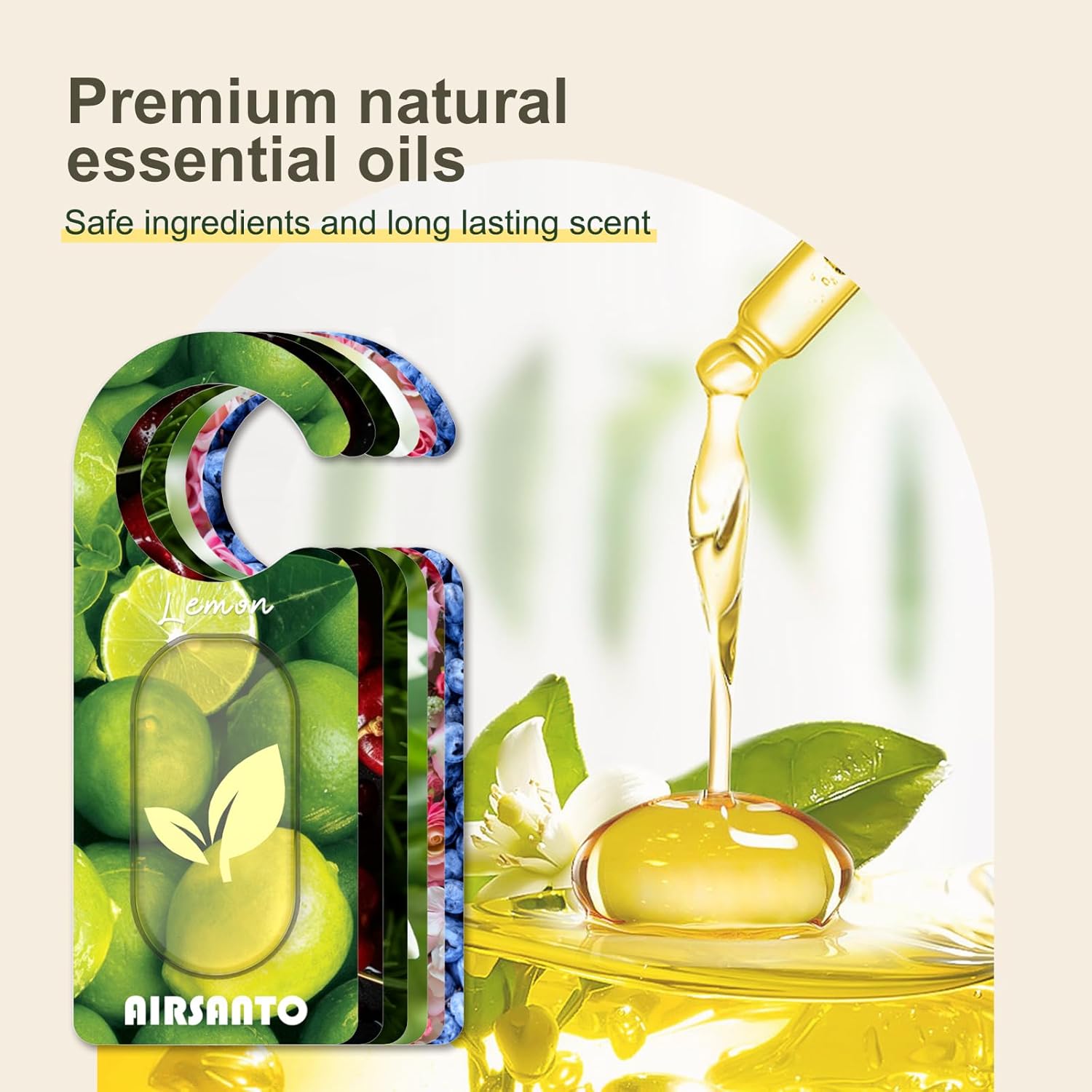 Airsanto Scented Sachets 6 Pack Mixed Scents