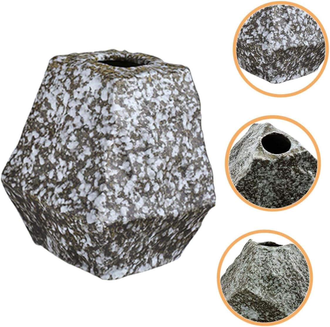 Modern Ceramic Flower Vase with Irregular Design