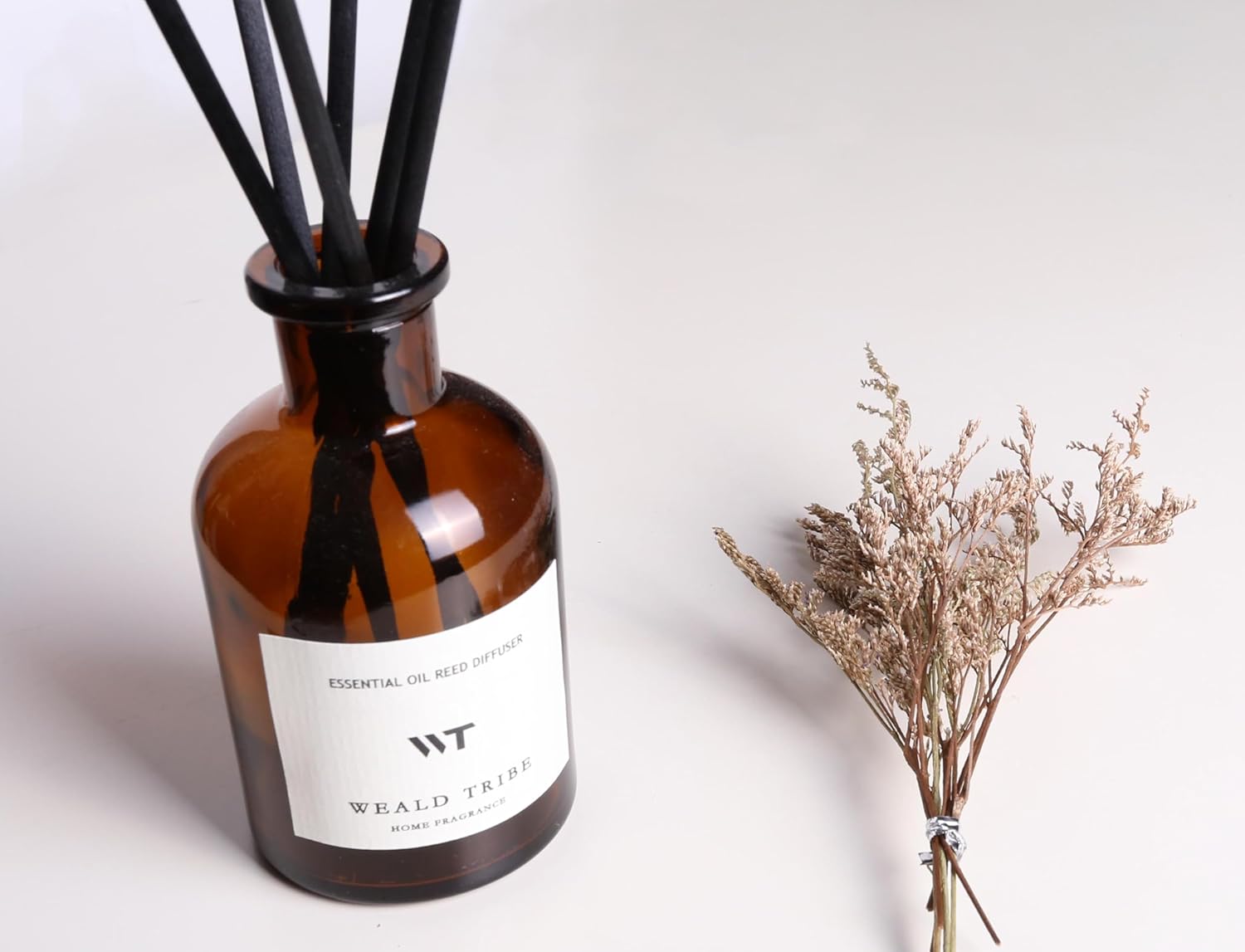WEALD TRIBE Holiday Reed Diffuser Set Vanilla Cinnamon