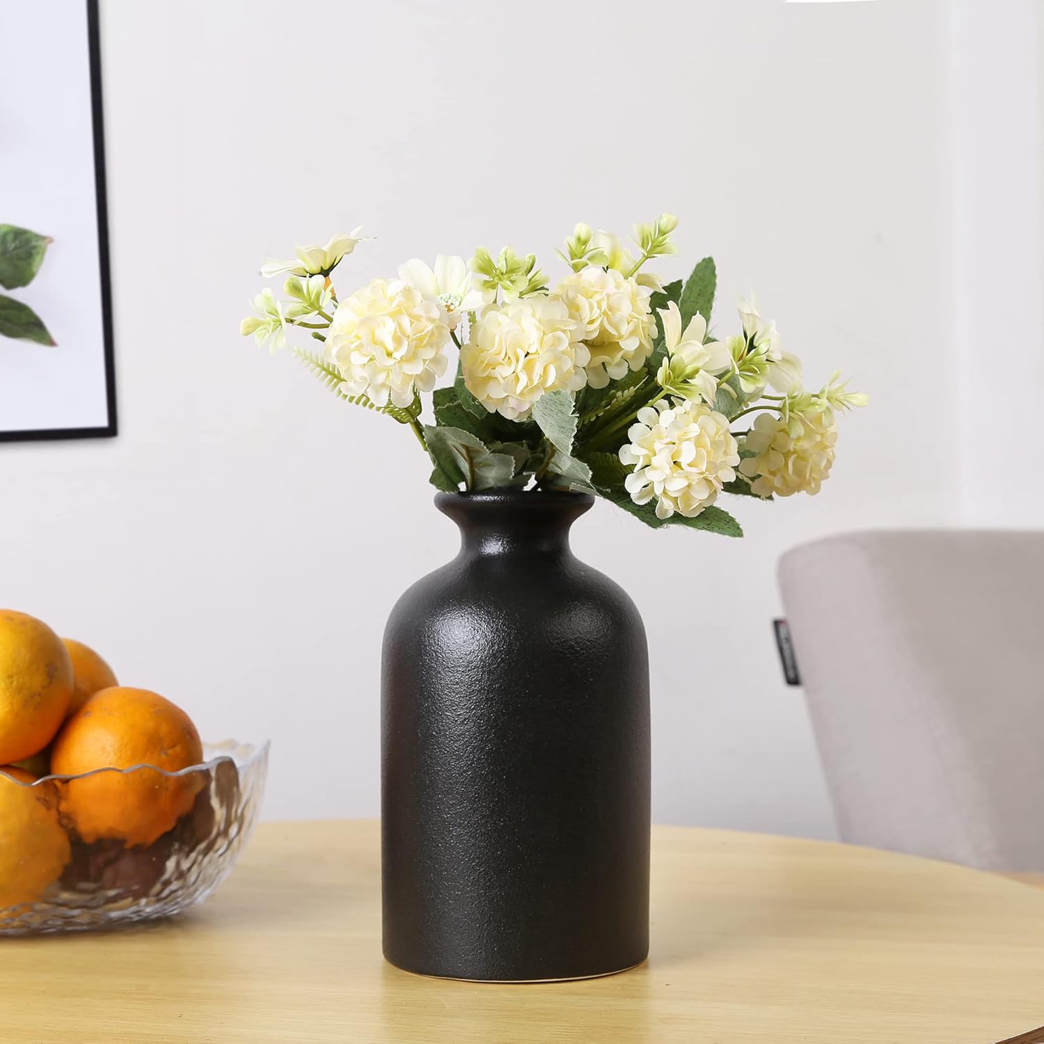 Elegant Ceramic Dry Flower Vase for Home Decor