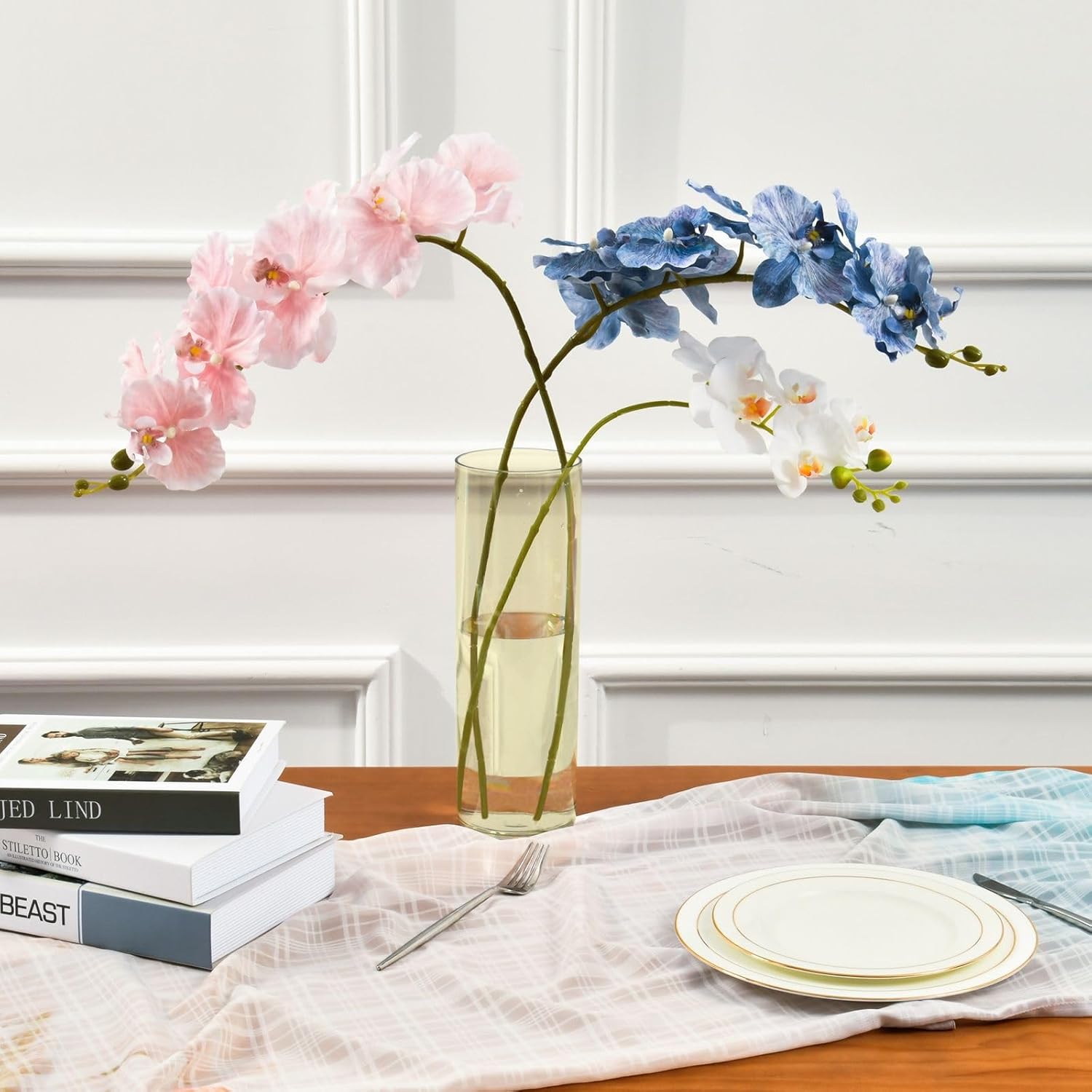 Custom Light Yellow Vase for Centerpieces and Home Decor