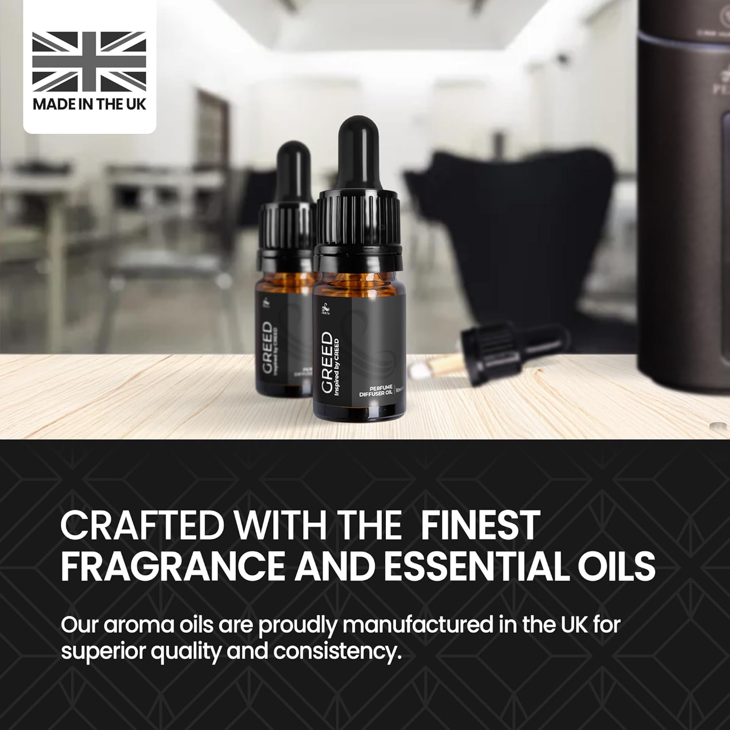 Greed Perfume Inspired Hotel Diffuser 10ml
