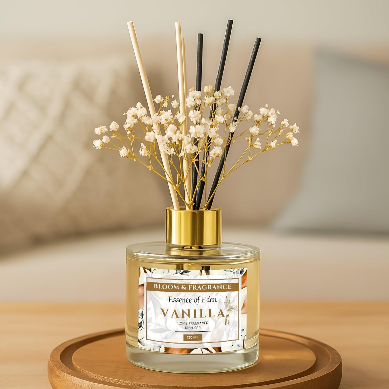 Bloom Fragrance Reed Diffuser 4oz Vanilla