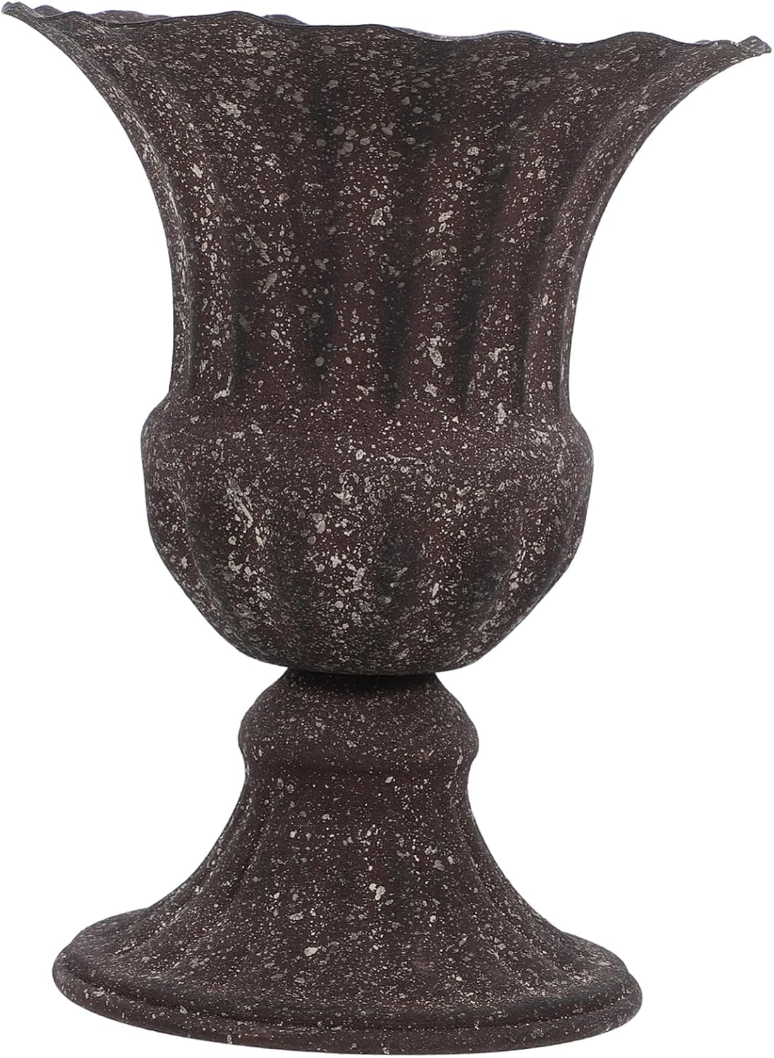 Elegant Dried Flower Vase Wrought Iron Planter for Home and Garden