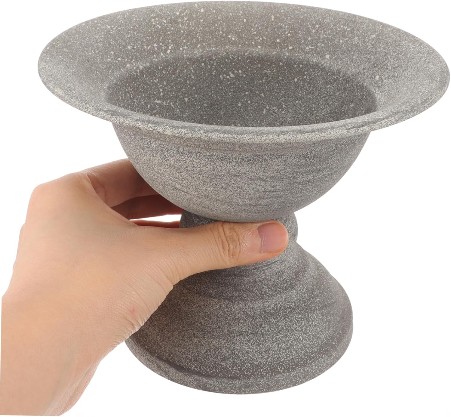 Vintage Style Metal Flowerpot for Dried Flowers and Home Decor