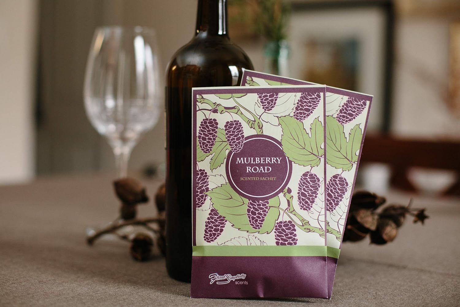 Mulberry Road Scented Sachets Pack of 6 - Home Fragrance
