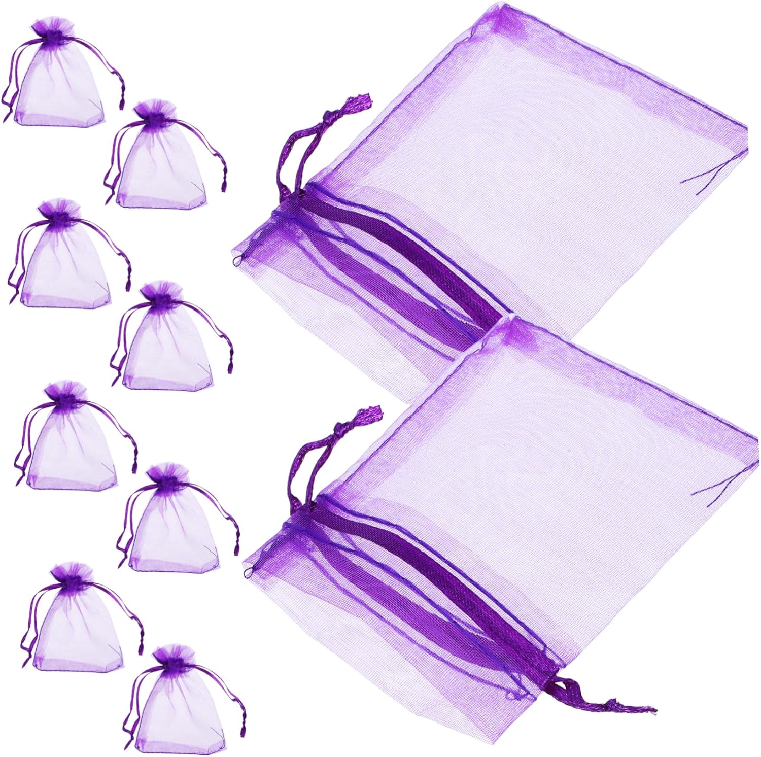 STOBAZA 500pcs Lavender Sachet Bags for Home Storage and Gifting