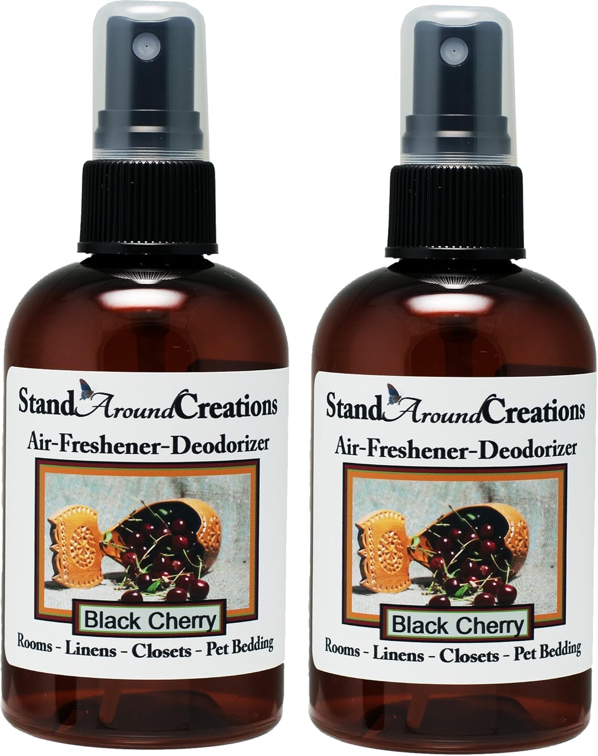 Black Cherry Scented Room Spray 4 oz Set of 2