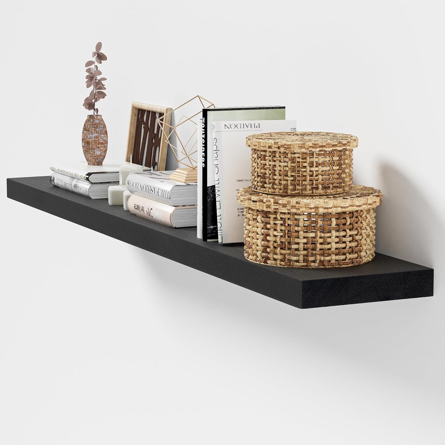 Marsmiles 8 Inch Deep Floating Shelves Set of 1