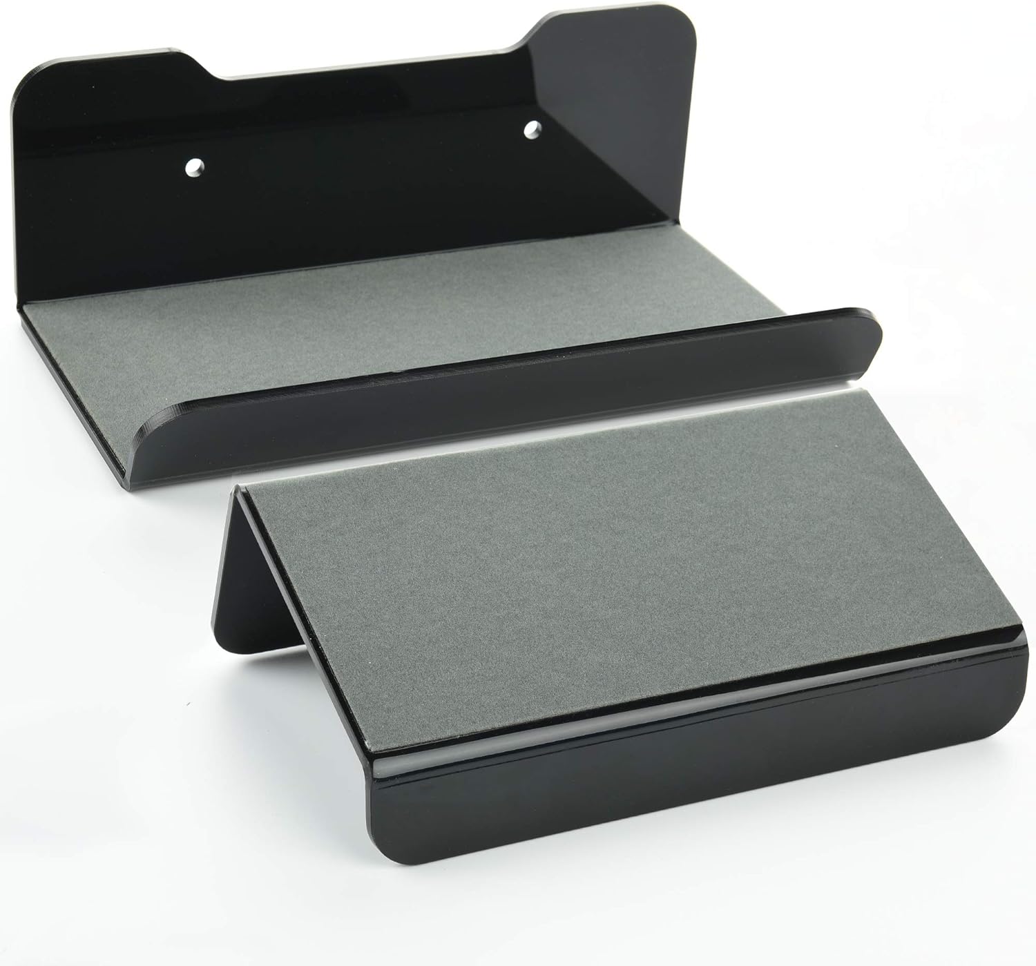 Cosmos 2 Pcs Acrylic Floating Wall Shelves for Home Decor