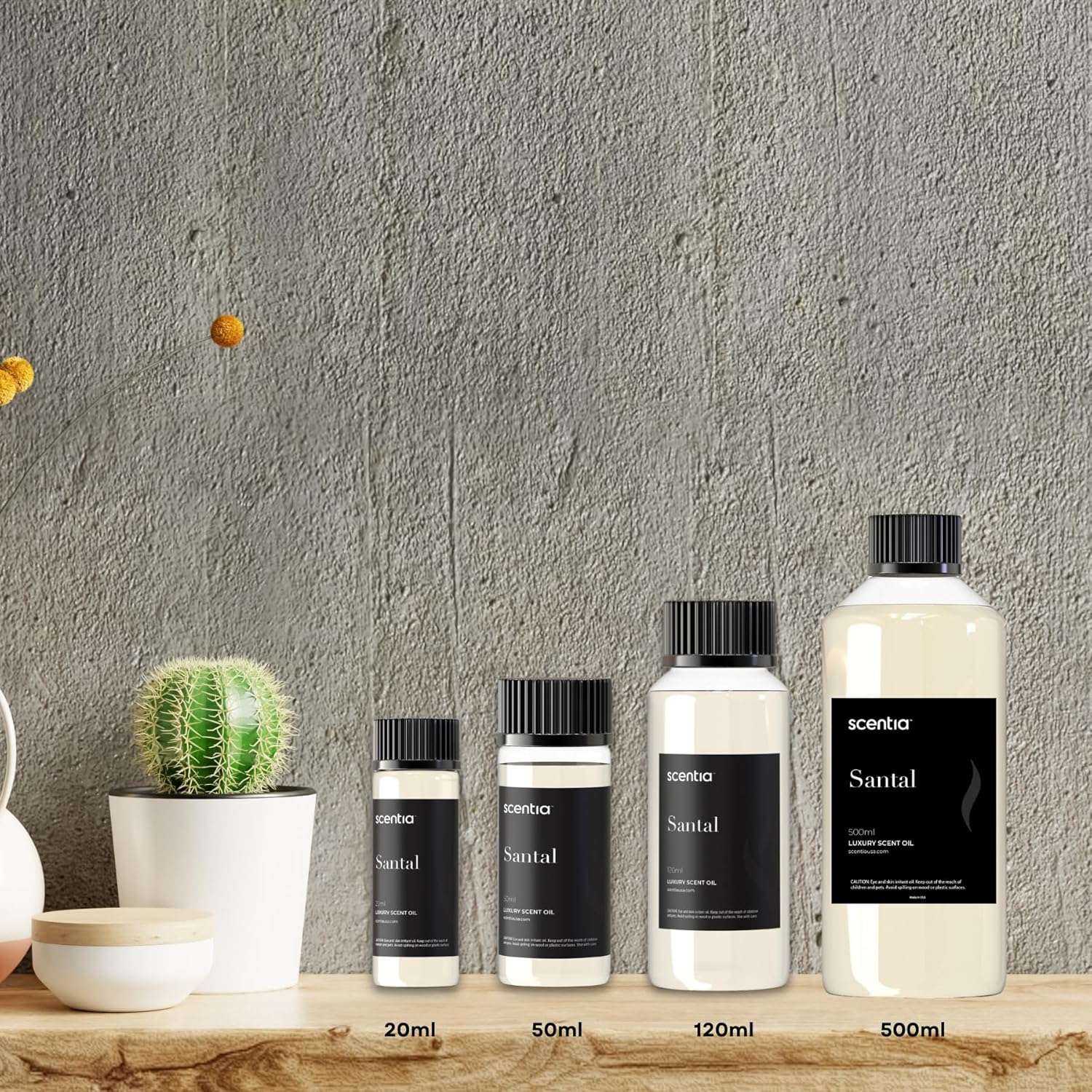 Santal Diffuser Oil 120ml Luxury Aromatherapy Fragrance